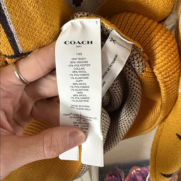 Coach martini knit sweater - Picture 8 of 10